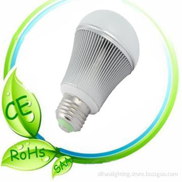high efficiency 5W cob led bulb lamp White/Warm White 650lm
